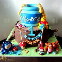 Winnie & Friends Theme Cake