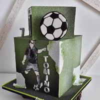 Birthday for soccer player