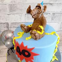 Alf birthday cake