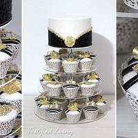 Elegant cupcakes