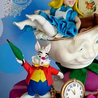 Alice in Wonderland Cake