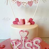 Kiss cake