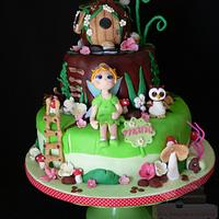 Tinkerbell cake Tinkerbell cake