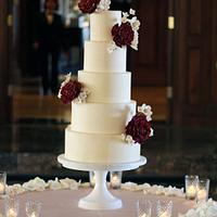 Sugar Blossoms Wedding Cake