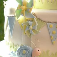 Jellycat Bunny 1st Birthday Cake