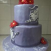 Purple cake