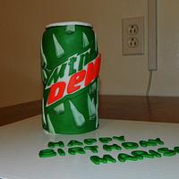 Mountain Dew Can