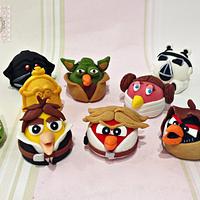 Angry Birds Star Wars Cake