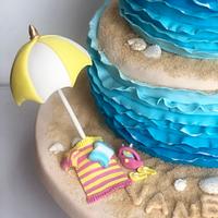 Beach cake !!