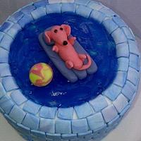 The Spa/Pool Cake