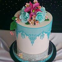 Pretty cake for Birthday Registry