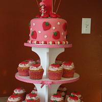 "strawberry shortcake" cake & cupcakes