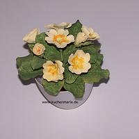 Gumpaste Primula Flower