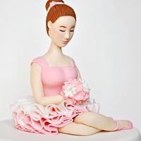 ballerina cake