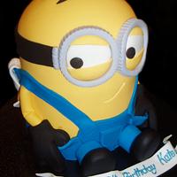 3D Minion Birthday Cakes