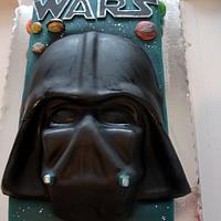 Cake-Darth Vader mask