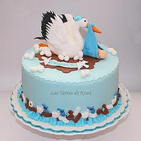 Stork cake