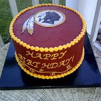 The Redskins Cake