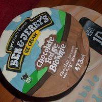 Ben and Jerry Cake