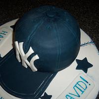 Baseball Cap Cake