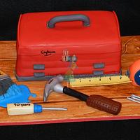 Handy Man Cake - cake by Jaclyn - CakesDecor