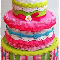 colorful cake colorful cake