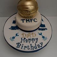 Tottenham hotspur football birthday cake 