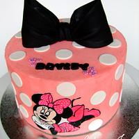 Minnie Mouse first birthday