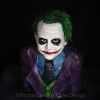 Heath Ledger's 'Joker' cake 