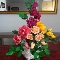 Sugar Flower Arrangement