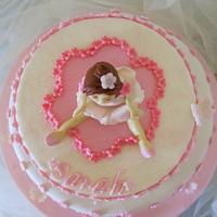 Sarah's Ballerina cake