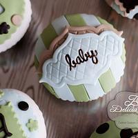 Baby Boy Cupcakes!
