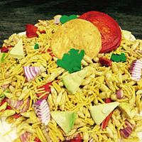 Indian Chaat cake