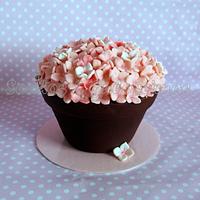 Flower Pot cake