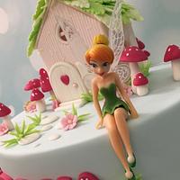 Tinkerbell fairy cake 