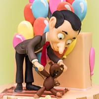 Mr Bean Birthday Cake