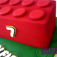 Lego Brick Cake