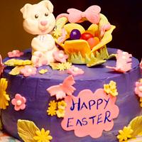 Easter bunny cake!