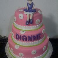 Ballerina Cake for Dianne