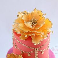 Moroccan Themed (Baby Shower) Cake