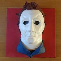 🎃🔪 Michael Myers Cake, Happy Halloween! 🔪🎃
