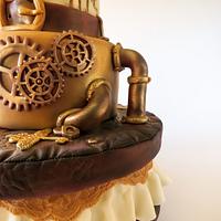 Steampunk Birthday Cake