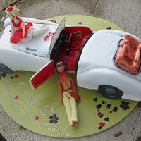 MGA Classic Car Cake