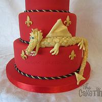 Medieval Wedding cake