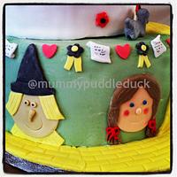 Wizard of Oz cake 