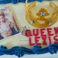Queen Birthday Sheet Cake