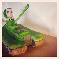 Tank cake 