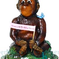 Orangutan Cake