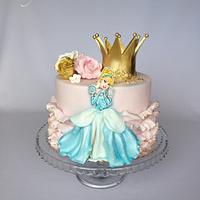 Cinderella birthday cake 