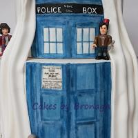 Doctor Who Wedding Cake